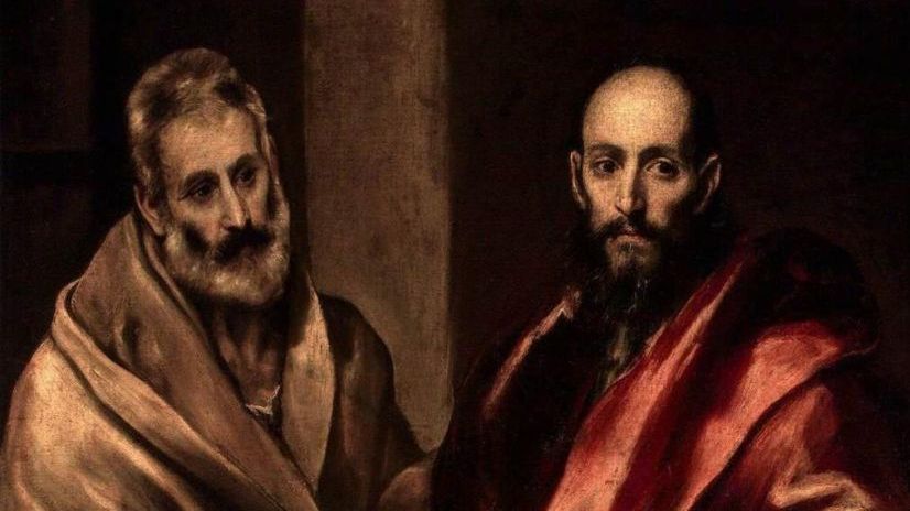 Wikimedia Commons / Apostles Peter and Paul / El Greco