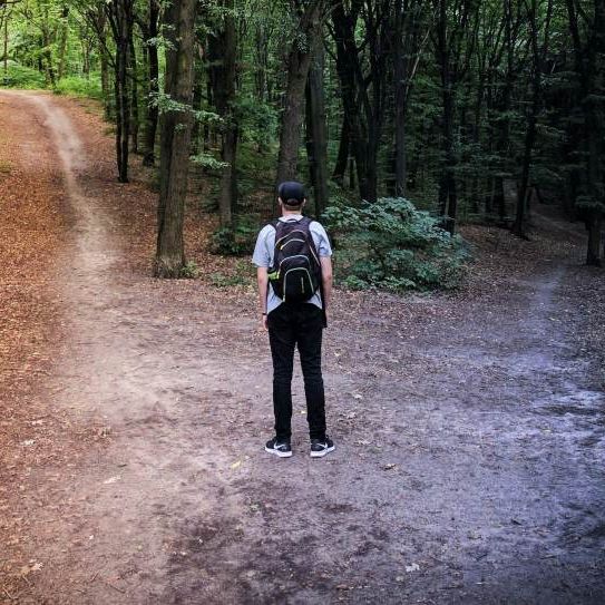 Człowiek na rozdrożu